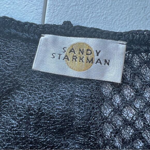 Sandy Starkman Black White Metallic Blazer - Picture 4 of 10